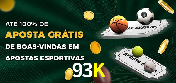 93K Ate 100% de Aposta Gratis